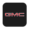 GMC Logo Against a Black Background