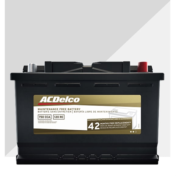 An ACDelco Brand Car Battery.