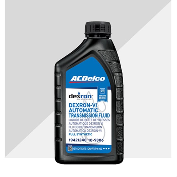 A Black Bottle of ACDelco Brand Auto Fluid.