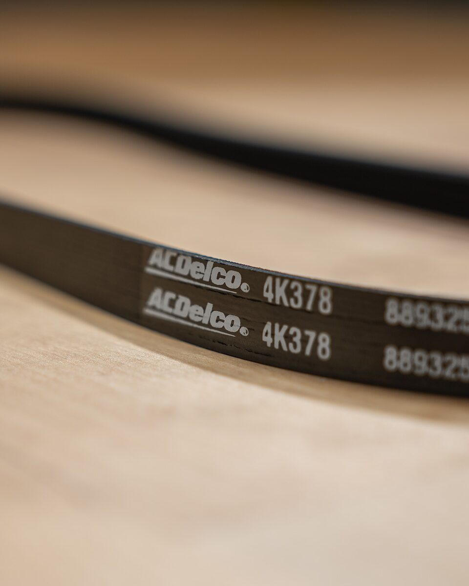 Drive Belt Lying on a Table