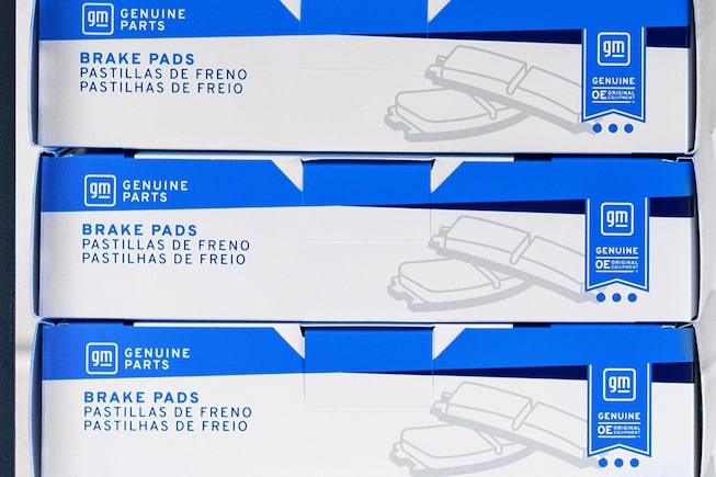 GM Genuine Parts brake components