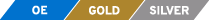 Three Different Class of Brake System (OE, Gold, Silver)