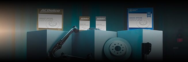 Brake rotors and hardware