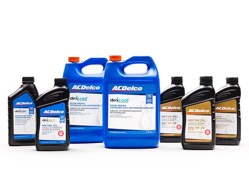 ACDelco chemicals and fluids range
