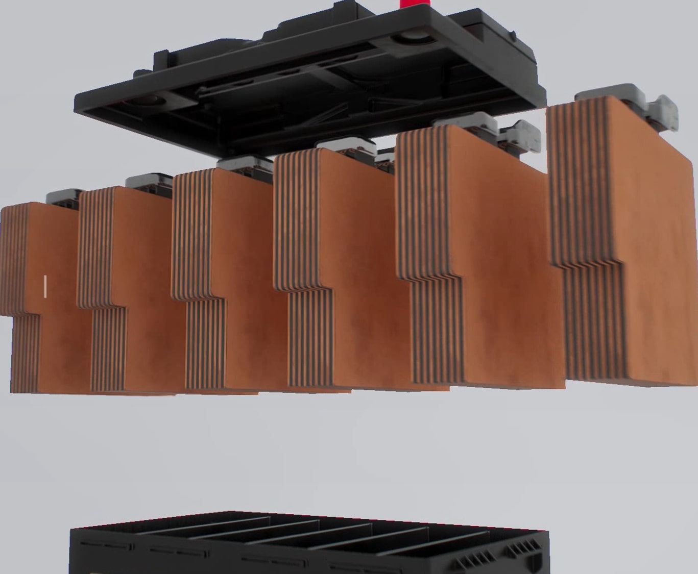 Video Thumbnail of a 12 Volt AGM Battery Separated into Different Parts