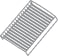 A Drawing of a Air Filter.