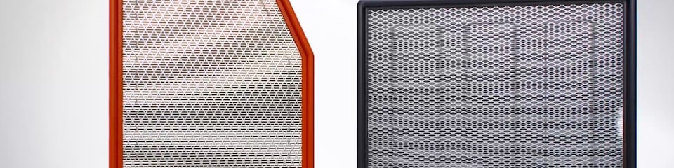 Two Engine Air Filters Side by Side