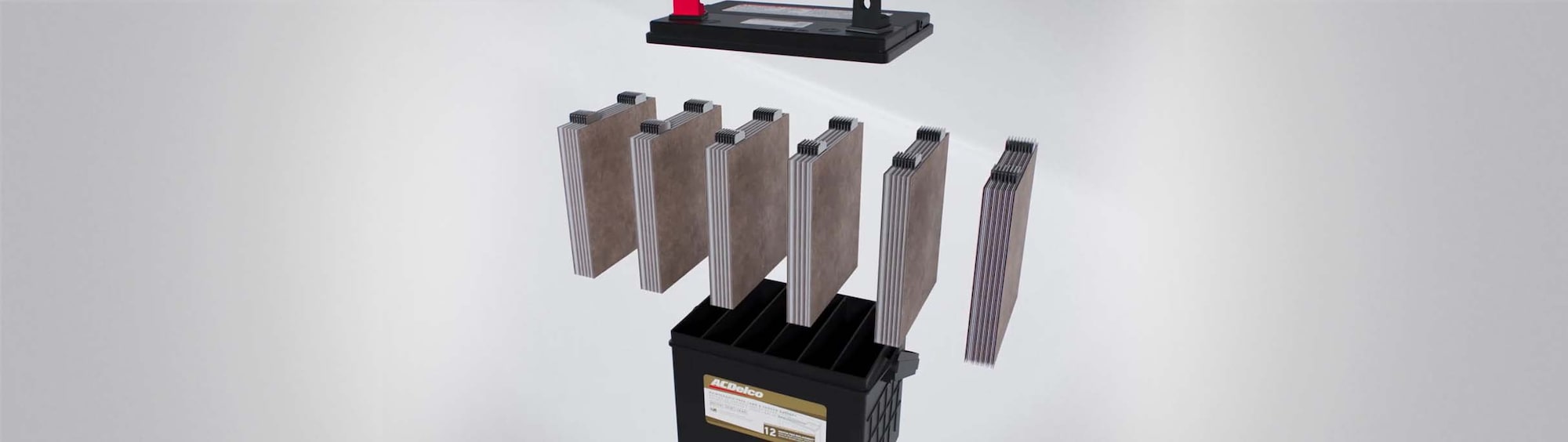 A Video Thumbnail of a Battery Model Taken Apart and Shown in Pieces