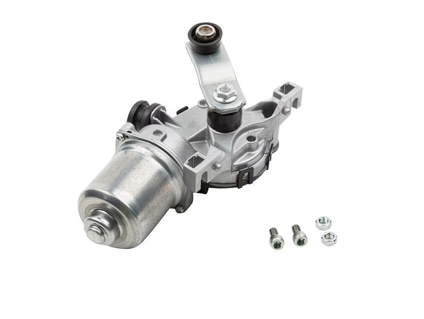 A View of a Adjusting Motor for Wiper Blade