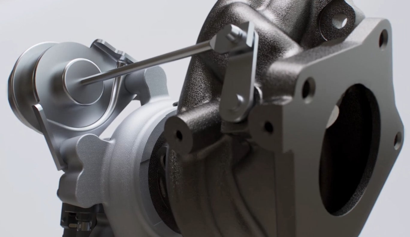 Closeup of GM Genuine Powertrain and Engine Component Parts